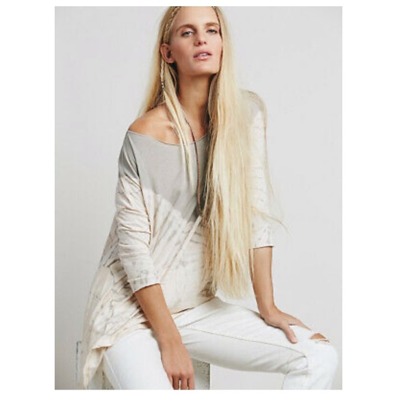 Free people quarter sleeve top - Picture 1 of 3